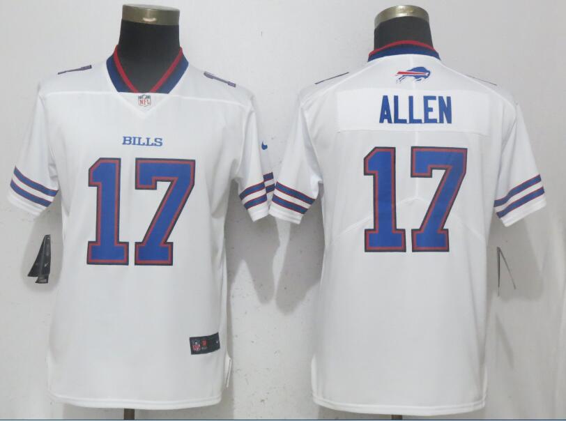 Women Buffalo Bills 17 Allen White Nike Vapor Untouchable Limited Playe NFL Jerseys